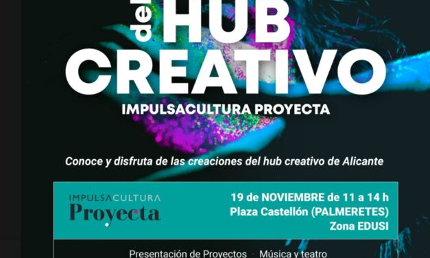 ImpulsaCultura Proyecta conmemora la creatividad artística alicantina este sábado a través de un Demo Day