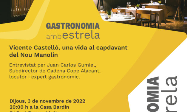 Vicente Castelló repassa la història del restaurant ‘Nou Manolín’ en una nova xarrada de l’Institut Juan Gil-Albert