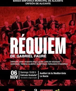 El Réquiem de Gabriel Fauré en el Auditori de la Mediterrània este domingo
