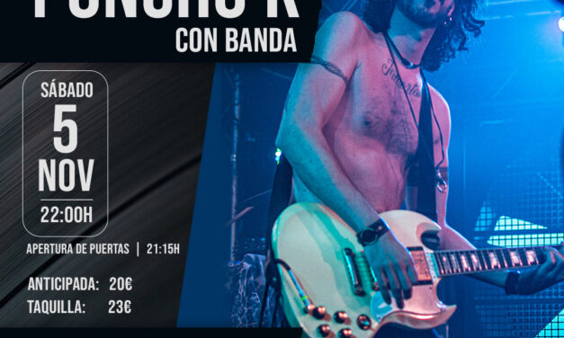 Poncho K i Rebeca Jiménez aquest cap de setmana en Sala Euterpe