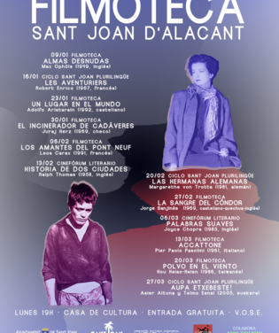 Filmoteca Sant Joan.d’Alacant XIII Edició / 2023