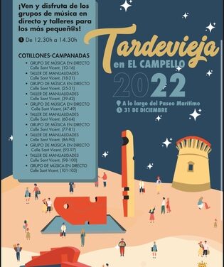 Hasta siete actuaciones en directo animarán el día y la tarde del 31 de diciembre en El Campello