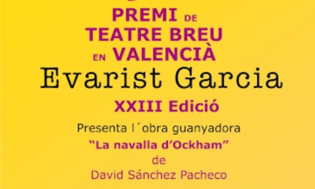 El Teatro Arniches acoge el lunes 5 de diciembre a las 20:00 horas la primera exhibición de La navalla d’Ockham, con acceso gratuito hasta completar aforo