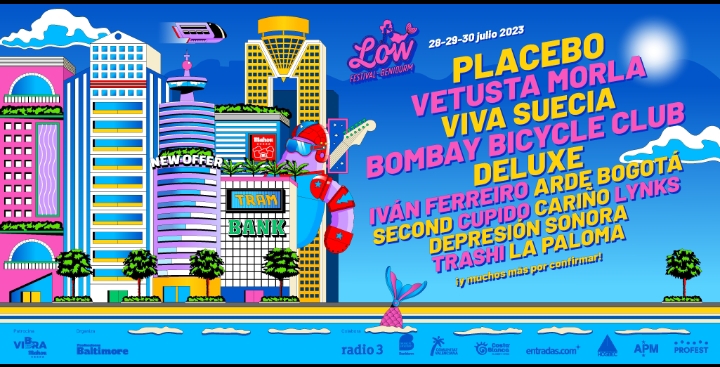 Placebo, Vetusta Morla, Viva Suecia, Bombai Bicycle Club, Deluxe… un al·luvió de confirmacions per a arrancar Low Festival 2023!