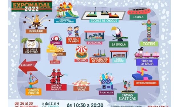 Vuelve EXPONADAL, del 26 al 30 de diciembre y del 2 al 4 de enero