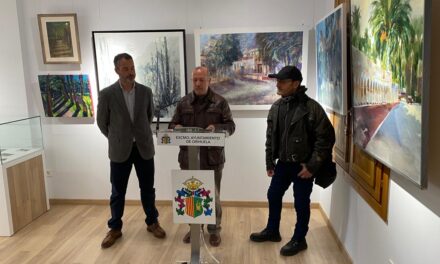 Las 20 obras finalistas del I Concurso Internacional de Pintura “Palmeral de Orihuela” se exponen en centro de interpretación de este paraje