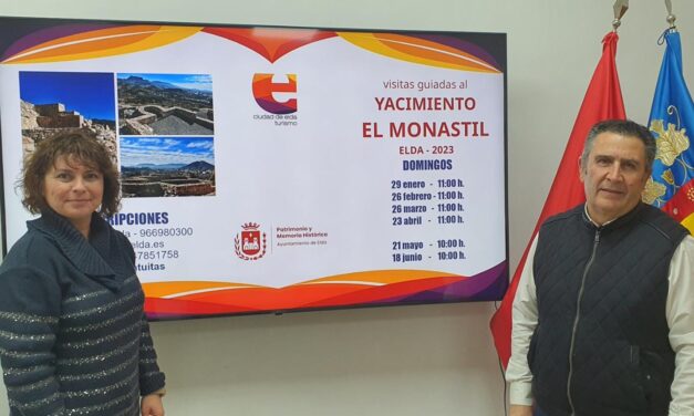 Diumenge que ve es reprenen les visites guiades al jaciment del Monastil que l’any passat va rebre a més de 2.000 persones