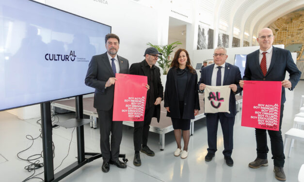 Alicante presenta ‘Cultural’, la nueva marca corporativa que aúna la identidad de la concejalía de Cultura