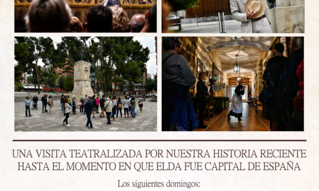L’Ajuntament d’Elda reprén la ruta turística ‘Les Veus de la República’ amb noves passades gratuïtes a partir del pròxim diumenge