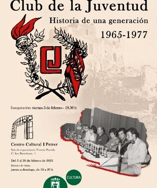 Una exposición sobre “El Club de la Juventud” repasa la historia de este emblemático colectivo de los años 60 y 70 en Petrer
