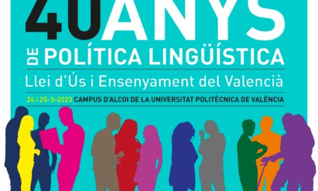 Alcoi torna a acollir les Jornades de Sociolingüística els pròxims 24 i 25 de març