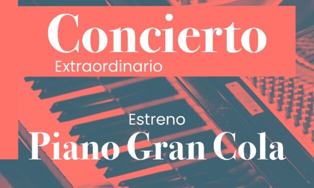 Concert Extraordinari d’estrena del piano de Gran Cua