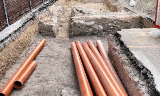 Petrer finaliza la excavación arqueológica de la calle Constitución y comienza con su cubrimiento