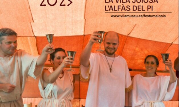 El 10º FESTVM ALONIS recreará en La Vila y l’Alfàs los placeres de la mesa en la antigua Roma