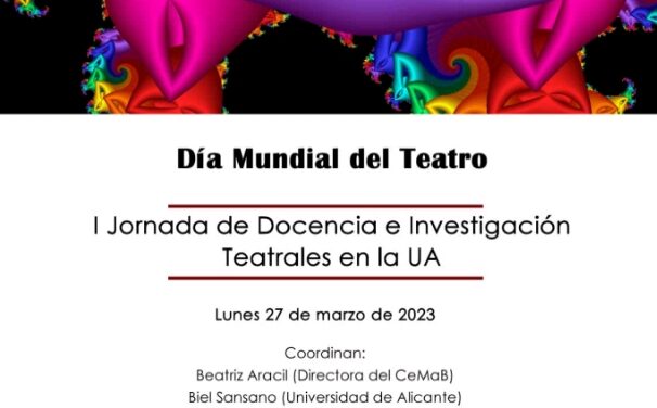El CeMaB organiza la primera jornada de docencia e investigación teatrales