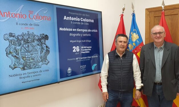 Un libro sobre la figura del segundo Conde de Elda aporta una nueva visión sobre la importancia de la familia Coloma en la historia de la ciudad