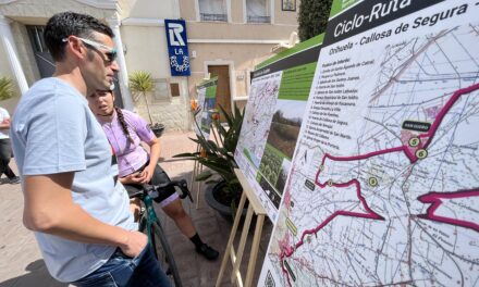 Convega presenta cinc rutes de cicloturisme con més de 100 quilòmetres que mostren el paisatge tradicional del Baix Segura