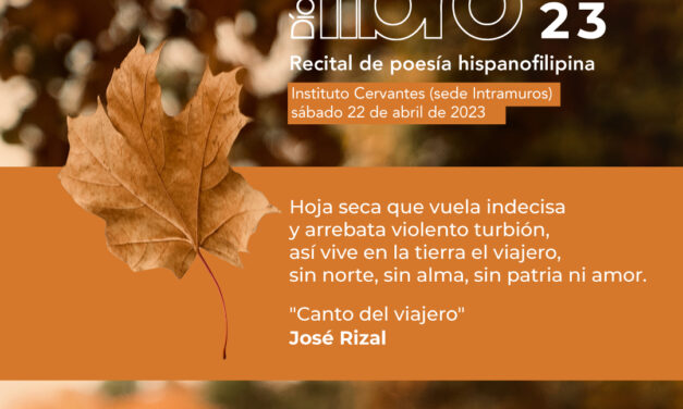 La Cátedra IARICC colabora en el Día del Libro filipino