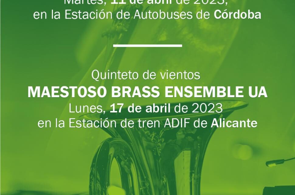 Los grupos de cámara de la OFUA ofrecen dos conciertos en Córdoba y Alicante con el patrocinio de Vectalia
