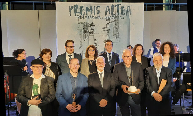 “Solsmarina”, “L’últim Ngaranna” y “Llotges, porxos i riuraus” ganadores de Premis Altea 2023