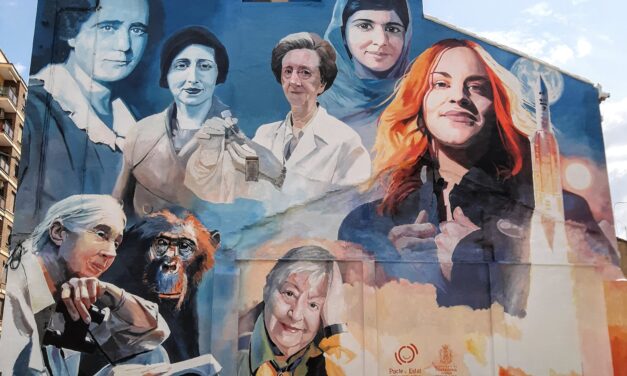 Cocentaina estrena un mural feminista de gran formato subvencionado por el Pacto de Estado  Contra la Violencia de Género