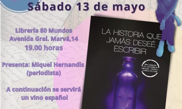 «La historia que jamás deseé escribir» de Chus Sánchez guanya el VII Certamen Malas Artes de Fantasia, Terror i Ciència-ficció