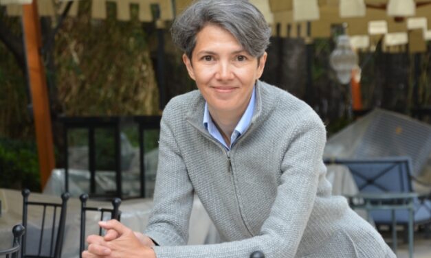 La relevació de la novel·la negra espanyola, Teresa Cardona, en la Fundació Mediterráneo