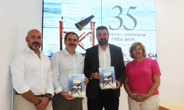La Diputación presenta el Festival de Cine de l’Alfàs del Pi y afianza su compromiso con la cultura y el turismo
