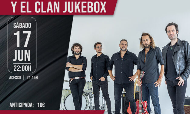 Vuelve el rock de Carlos Vudú y el Clan Jukebox a Sala Euterpe este fin de semana
