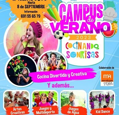 L’Ajuntament d’Alacant té places disponibles al Campus d’Estiu 2023 `Cuinant somriures’ de CERCA