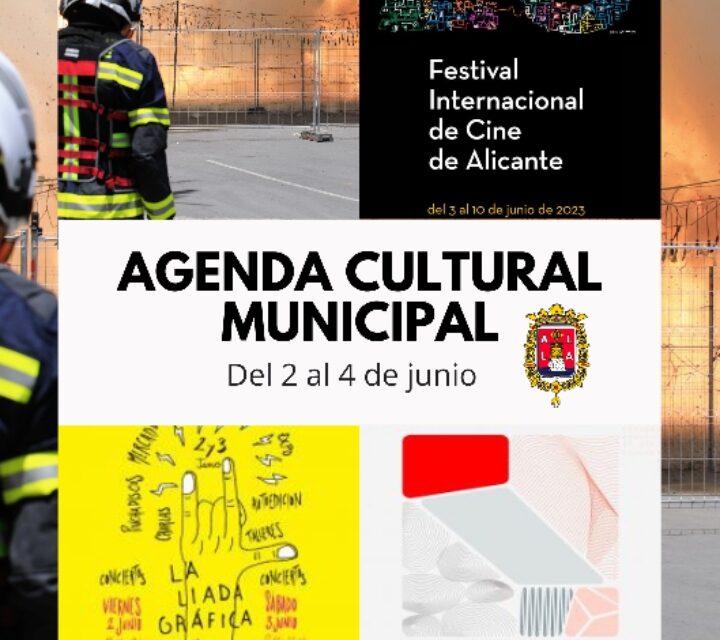 Alacant obri juny amb el Pregó de les Fogueres, mascletás i la celebració de la XX del Festival Internacional de Cinema amb Amenábar i Belén Rueda