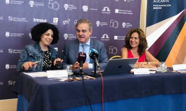 La Societat de Concerts d’Alacant i El Principal anuncien la programació de la temporada 2023-2024 i l’enregistrament del primer cd patrocinat per la Fundació