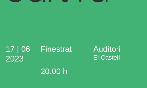 Torna “L’ESCOLA CANTA” a Finestrat dissabte que ve 17 de juny a les 20 h