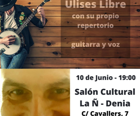Concert d’Ulises Libre en el Saló la ñ de Dénia