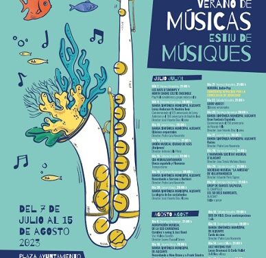 ‘Estiu de músiques’ arriba a la Plaça de l’Ajuntament des del 7 de juliol al 15 d’agost amb 21 concerts