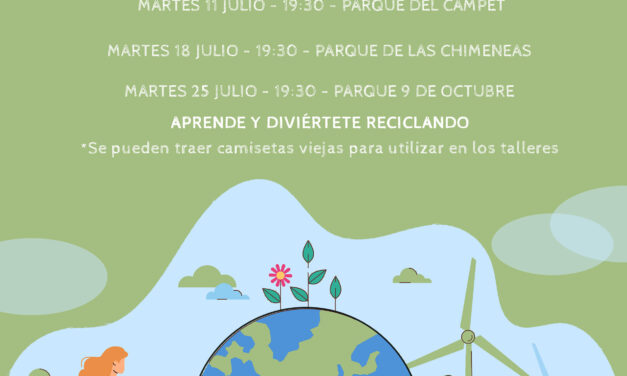 La Concejalía de Juventud organiza actividades de medio ambiente en los parques de Petrer