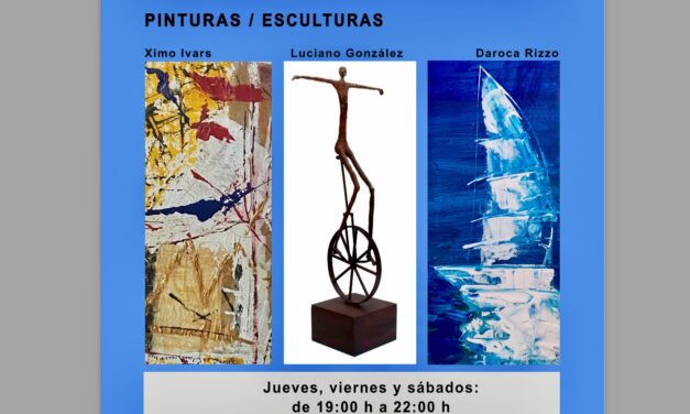 Galería ARTE.44 expondrá en Calp pinturas y esculturas de tres artistas españoles