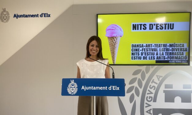 La regidoria de Cultura d’Elx presenta la programació de “Nits d´estiu” a la terrassa de L´Escorxador