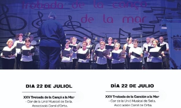 El Estiu Cultural ens ofereix aquest cap de setmana la XXV Tronada de la Cançó a la Mar
