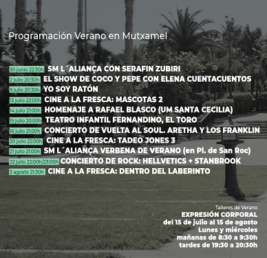 El humor será el protagonista este fin de semana en el Parque El Canyar de les Portelles en Mutxamel