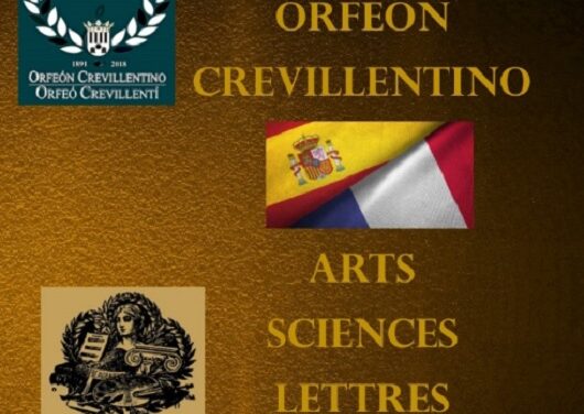 Medalla d’OR a l’Orfeó Crevillentí per l’Acadèmia de Arts, Sciences, Lettres de Paris
