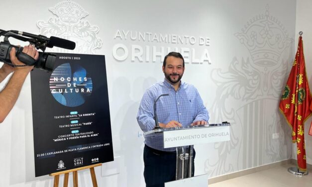 Les “Nits de Cultura” porten el teatre i la poesia de Miguel Hernández a Orihuela Costa aquest mes d’agost