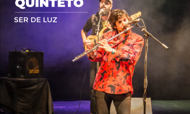 El concierto “Sergio de Lope Quinteto” en la plaza del Teatro de Villena