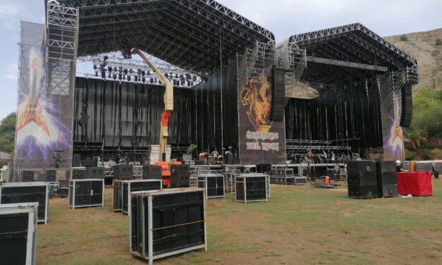 Villena preparada para la celebración de sus festivales de música