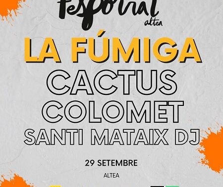 La Fúmiga, cabeza de cartel de Fesporrat de Altea