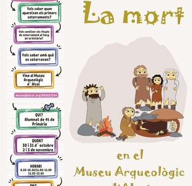 El Museu Arqueològic d’Alcoi organitza visites per donar a conéixer els rituals de soterrament al llarg de la història