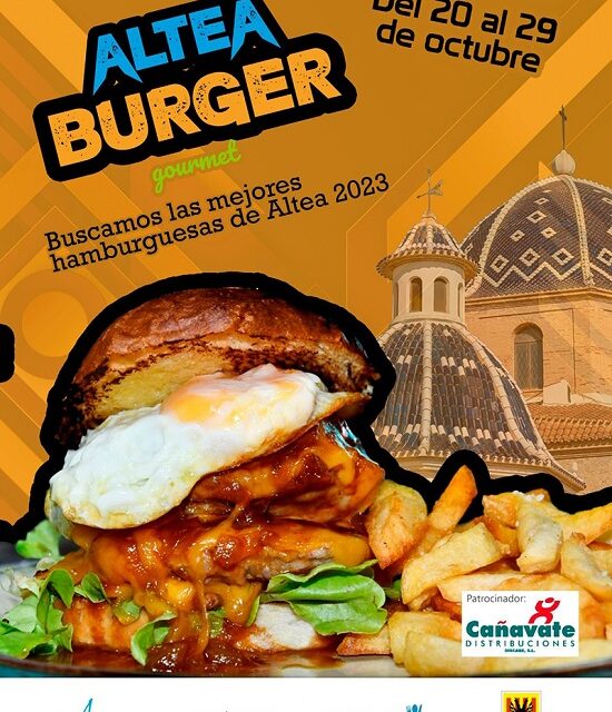 Hasta veintitrés hamburguesas diferentes se podrán degustar en la Altea Burger Gourmet