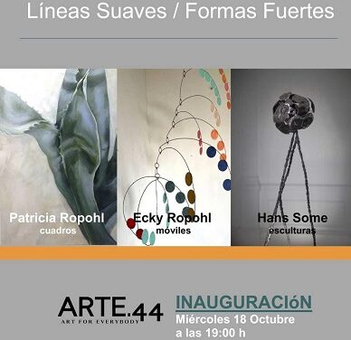 Galeria ART.44 inaugura la “LÍNIES SUAUS/FORMES FORTES”