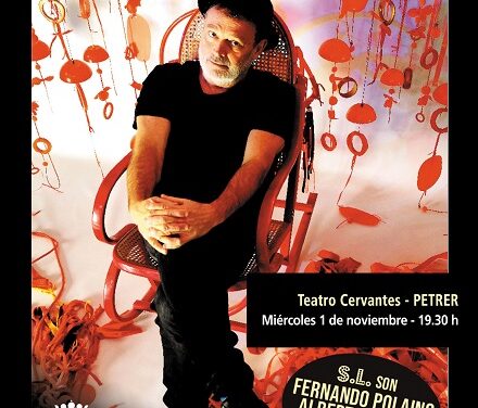 L’artista Pablo Carbonell avança la seua actuació en el Teatre Cervantes de Petrer al 1 de novembre