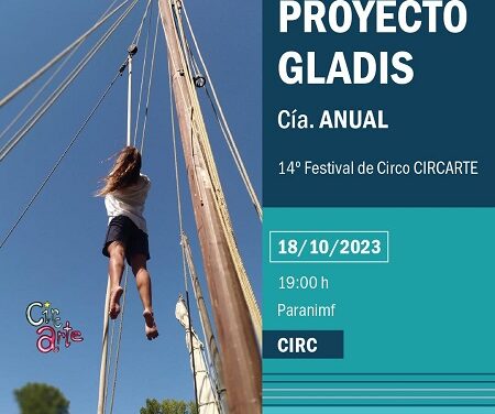 Circarte porta al Paranimf de la UA Proyecto Gladis